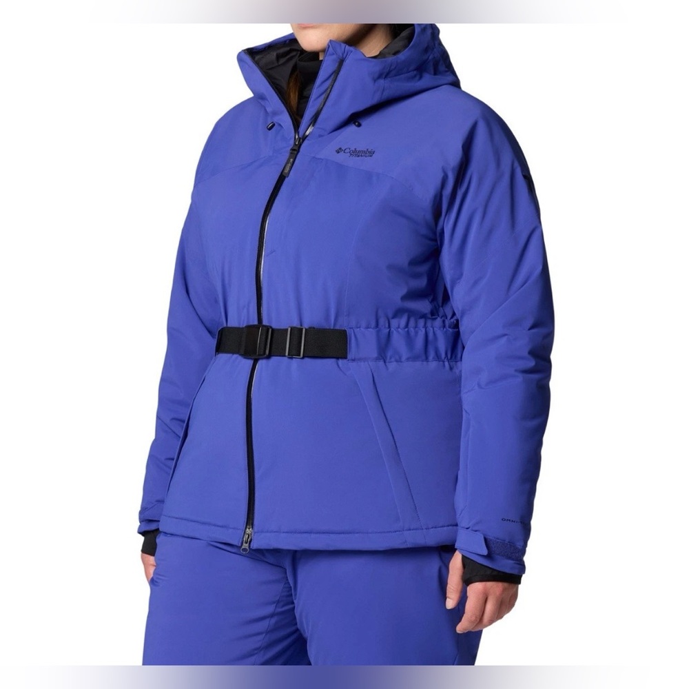 Columbia Cirque Bowl Insulated Snow Ski Jacket - Women Size 1X Royal Blue New